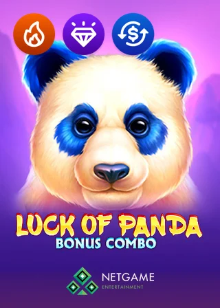 Luck of Panda Bonus Combo slot by Netgame